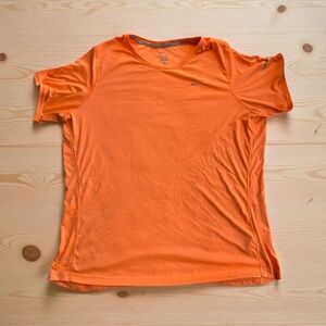 Women's Orange Nike Running Shirt 2X